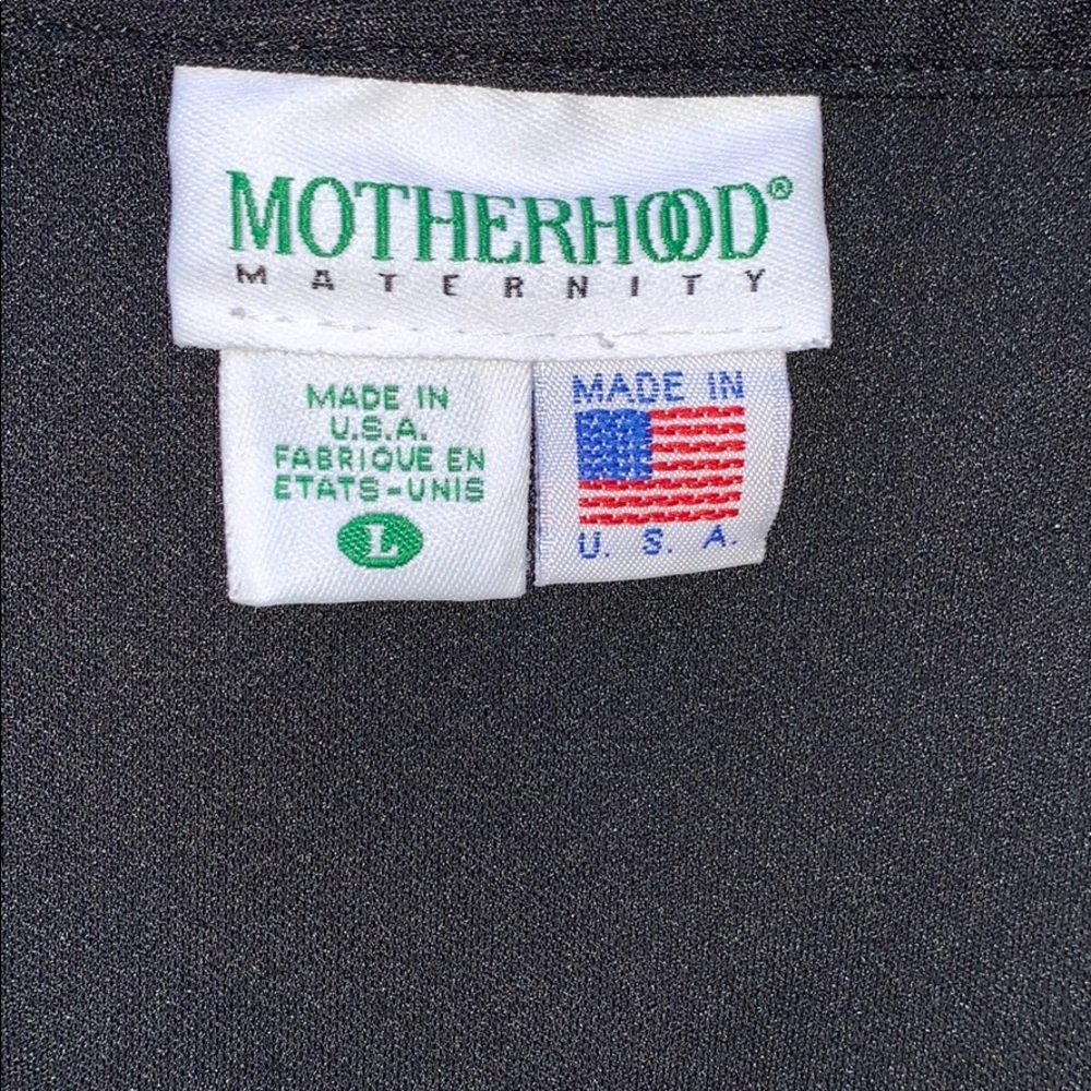Motherhood Black Dressy Top - Picture 2 of 5